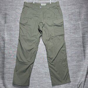 First Tactical Pants Men's 38x30 Green Straight Pockets